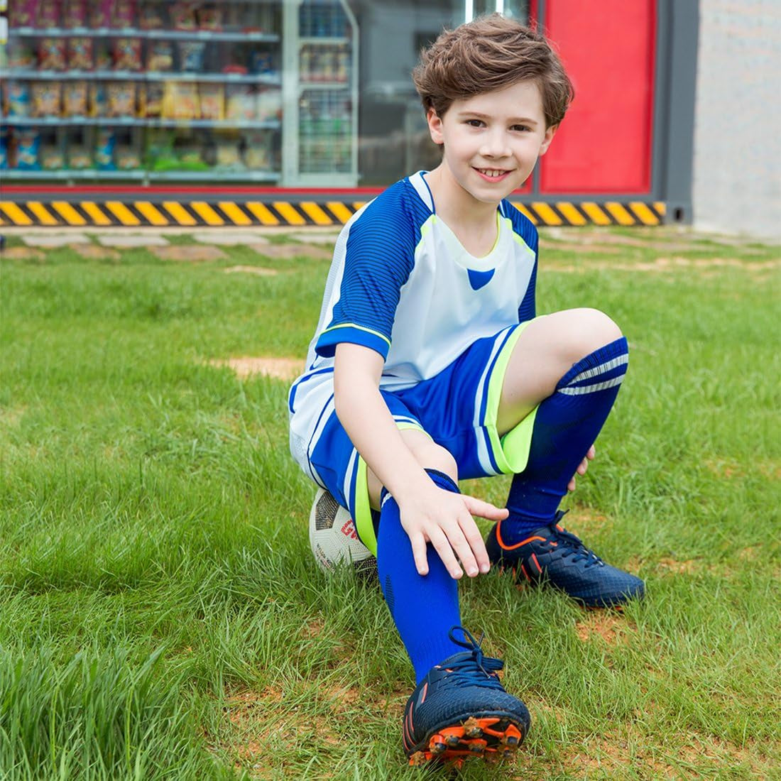 Ultimate Kids Soccer Cleats - Comfortable Firm Ground Footwear for All Ages!