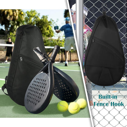 Padel Racket Bag Pickleball Paddle Sling Backpack Padel Racquet Storage Bag