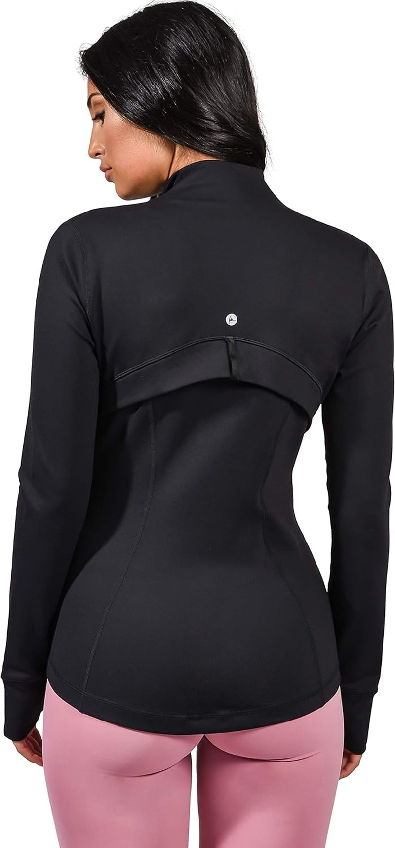 Stylish Women's Lightweight Full Zip Running Track Jacket - Perfect for Active Lifestyle